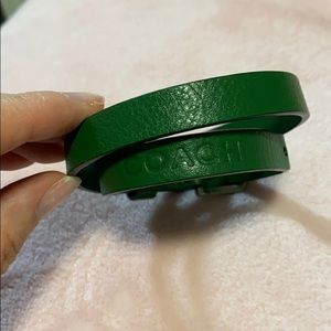 Coach wrap bracelet
